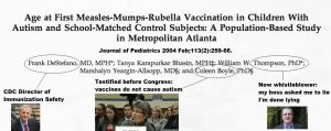 Internal CDC Documents Reveal They Manipulated Data To Conceal A Link Between Autism &amp; Vaccines