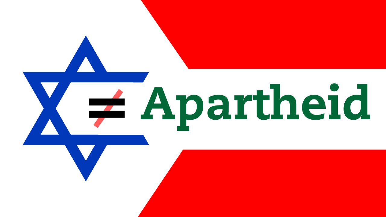 Say It Out Loud: Israel is an Apartheid State!