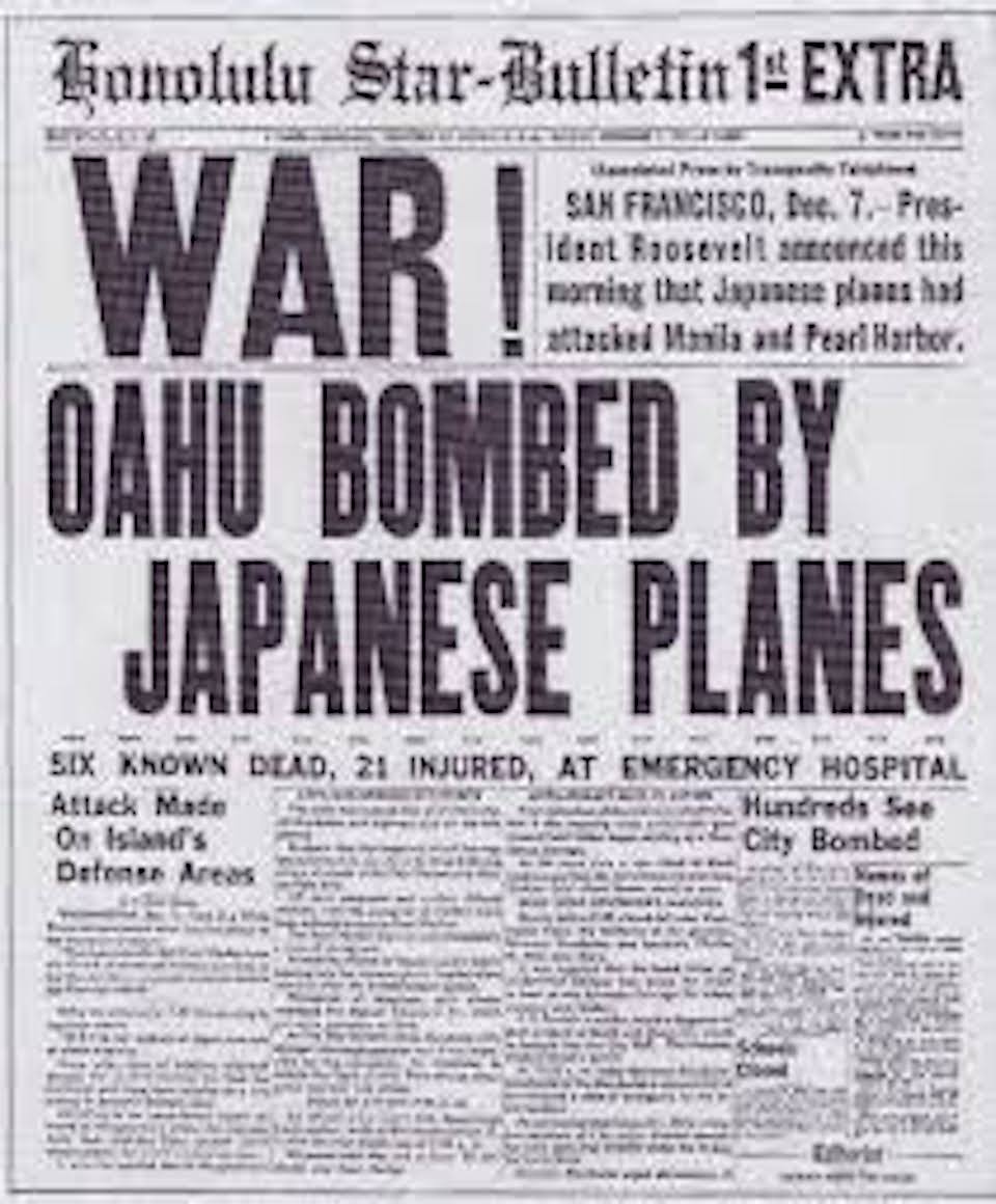 Pearl Harbor Attacks